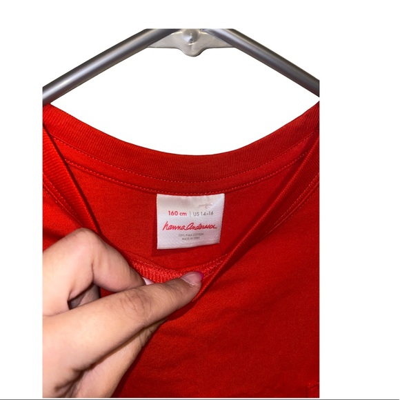 [Hanna Anderson] Red T Shirt - Picture 2 of 4